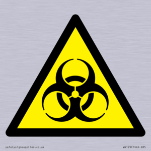 WN129: W009 Warning: Biological hazard