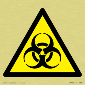 WN129: W009 Warning: Biological hazard