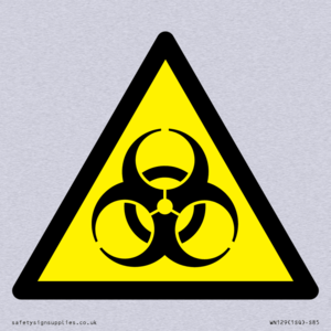 WN129: W009 Warning: Biological hazard