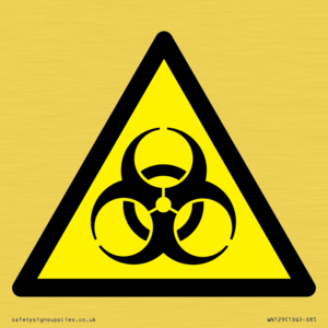 WN129: W009 Warning: Biological hazard