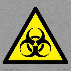 WN129: W009 Warning: Biological hazard