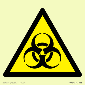 WN129: W009 Warning: Biological hazard