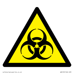 WN129: W009 Warning: Biological hazard