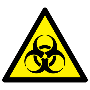 WN129: W009 Warning: Biological hazard