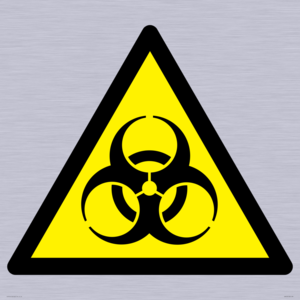 WN129: W009 Warning: Biological hazard