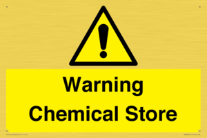 WN1387: Warning Chemical Store