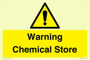 WN1387: Warning Chemical Store