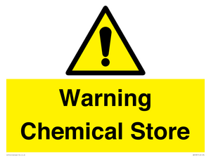 WN1387: Warning Chemical Store