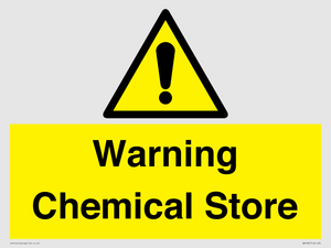 WN1387: Warning Chemical Store