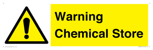WN1387: Warning Chemical Store