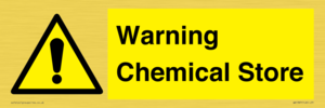 WN1387: Warning Chemical Store