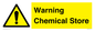 WN1387: Warning Chemical Store
