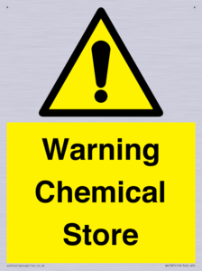 WN1387: Warning Chemical Store