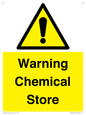 WN1387: Warning Chemical Store