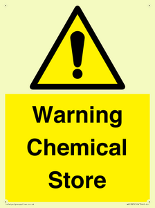 WN1387: Warning Chemical Store