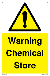 WN1387: Warning Chemical Store