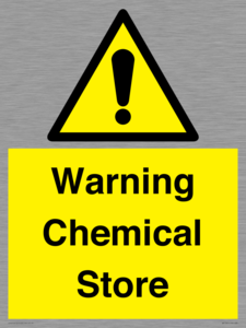 WN1387: Warning Chemical Store