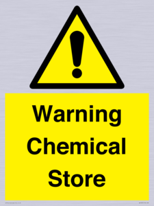 WN1387: Warning Chemical Store