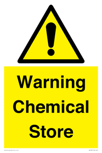 WN1387: Warning Chemical Store