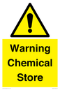 WN1387: Warning Chemical Store