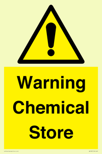 WN1387: Warning Chemical Store