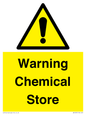 WN1387: Warning Chemical Store