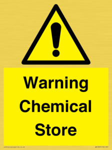 WN1387: Warning Chemical Store