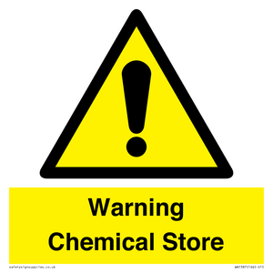 WN1387: Warning Chemical Store