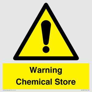 WN1387: Warning Chemical Store