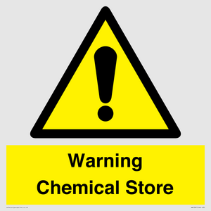 WN1387: Warning Chemical Store
