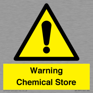 WN1387: Warning Chemical Store