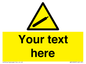 WN14969: Custom Warning Non-flammable compressed gas