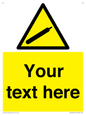 WN14969: Custom Warning Non-flammable compressed gas