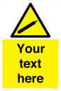 WN14969: Custom Warning Non-flammable compressed gas