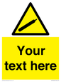 WN14969: Custom Warning Non-flammable compressed gas