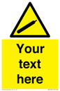 WN14969: Custom Warning Non-flammable compressed gas