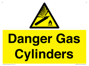 WN15317: Danger Gas Cylinders