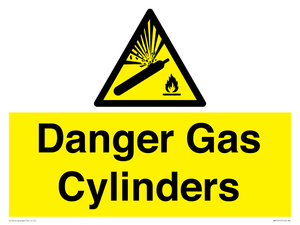 WN15317: Danger Gas Cylinders