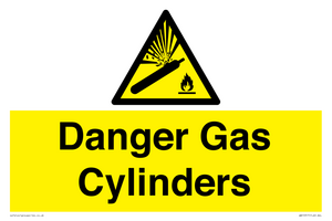 WN15317: Danger Gas Cylinders