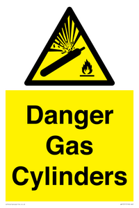 WN15317: Danger Gas Cylinders