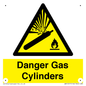 WN15317: Danger Gas Cylinders