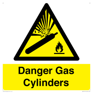 WN15317: Danger Gas Cylinders