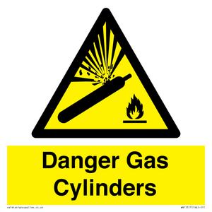 WN15317: Danger Gas Cylinders