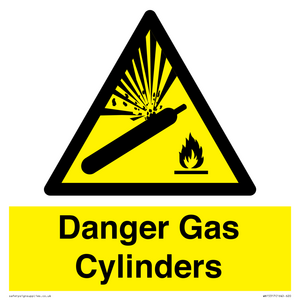 WN15317: Danger Gas Cylinders