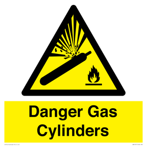WN15317: Danger Gas Cylinders