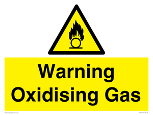 WN15321: Warning Oxidising Gas