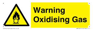 WN15321: Warning Oxidising Gas