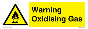 WN15321: Warning Oxidising Gas