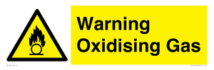 WN15321: Warning Oxidising Gas