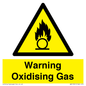 WN15321: Warning Oxidising Gas